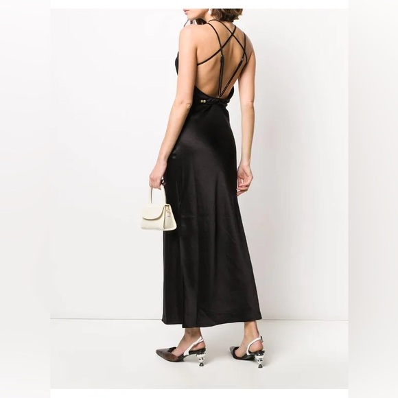 Nanushka Narita laced back slip dress size small - Picture 5 of 12
